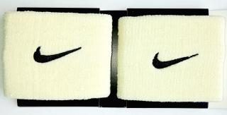 Tenisové potítko Nike Wristbands malé -831 - Barva přírodní
