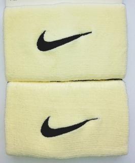 Tenisové potítko Nike Wristbands velké -817 - Barva přírodní