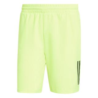 Tenisové šortky Adidas Club 3 Stripes Short 7 IS8153 zelené - Velikost XL - 52/54