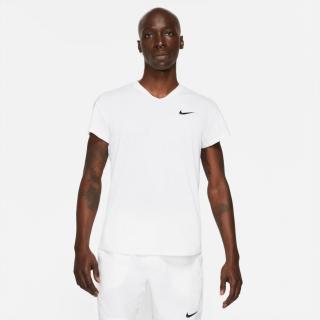 Tenisové tričko Nike NikeCourt Dri-FIT Slam Top CV2814-100 biele - Velikost S - 40/42