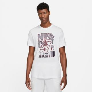 Tenisové tričko Nike NikeCourt T-Shirt DD2250-100 biele - Velikost XL - 52/54