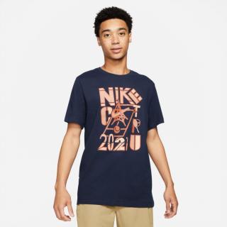 Tenisové tričko Nike NikeCourt T-Shirt DD2250-451 modré - Velikost L - 48/50