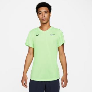 Tenisové tričko Nike Rafa Challenger T-Shirt CV2572-345 svetle zelené - Velikost S - 40/42