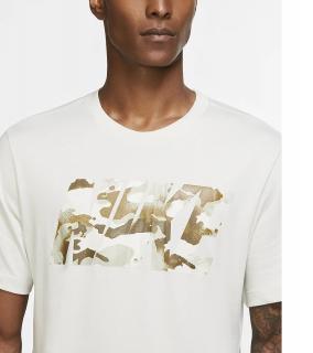 Tenisové tričko Nike Traning T-Shirt Camo Design CU8521-072 - Velikost M - 44/46