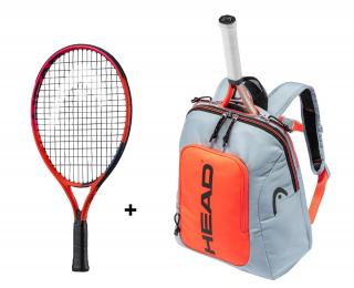 Tenisový set Head - Radical 19 + Kids Rebel Backpack - Grip 0000