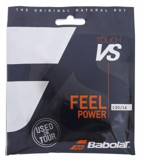 Tenisový výplet Babolat VS TOUCH 1,30 mm- přírodní struna - Průměr natural 1,30 mm