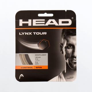 Tenisový výplet HEAD Lynx Tour 12 m champagne - Průměr 1,25 mm