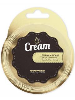 Tenisový výplet ISOSPEED Cream  12 m - Průměr 1,23 mm