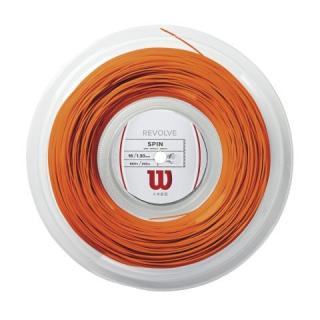 Tenisový výplet Wilson Revolve neónovo oranžový 200 m - Průměr 1,25 mm