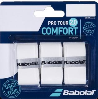 Vrchná omotávka Babolat Pro Tour X3 2.0 - Barvu bílá