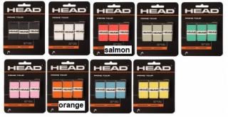 Vrchná omotávka Head Prime TOUR 3 pack - Barvu šedá