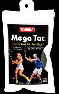 Vrchná omotávka Tourna Mega Tac 10 XL - Barvu černá