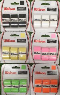 Vrchná omotávka WILSON PRO OVERGRIP 3 - Barvu černá