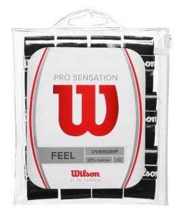 Vrchná omotávka Wilson Pro Sensation 12ks - Barvu černá