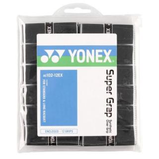 Vrchná omotávka Yonex Super Grap 12 čierna - Barvu černá