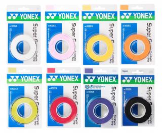 Vrchná omotávka Yonex Super Grap 3ks - Barvu zelená