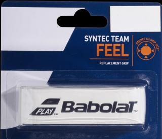 Základna omotávka Babolat SYNTEC Team bielo-čierná - Barvu bílá/černá