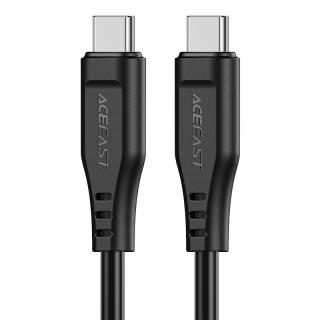 Acefast C3-03 kábel USB-C - USB-C 1,2 m, 60 W (20 V / 3A) čierny (Kábel USB-C - USB-C 1,2 m, 60 W (20 V / 3A), čierny)