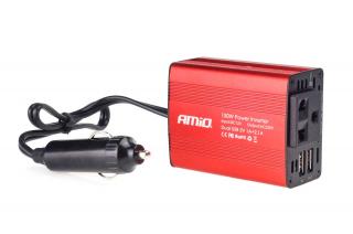 AMiO 12V/230V 150W/300W 2xUSB PI01 02468 (Menič napätia z 12V na 230V)