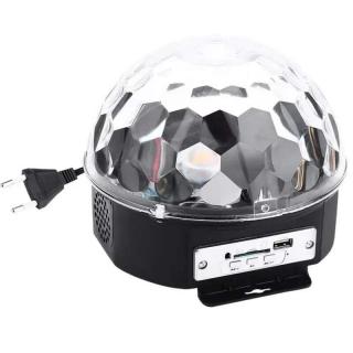 Aptel APT ZS39A HD-LCMBL universal DISCO LED (Lampa led diskoguľa so vstupom na USB a reproduktorom Disco LED projektor, ovládač, mp3,)