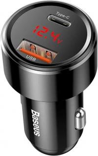 BASEUS CCML20C-01 45W (Autonabíjačka na 2 USB vstupy 45W)