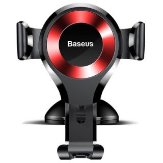 BASEUS SUYL-XP09 červený (Držiak do auta na palubnú dosku na telefón - červený)