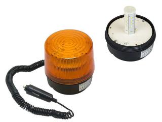 BLOW 26-429 universal LED maják 12V oranžový (Stroboskopový LED maják na auto 26-429)