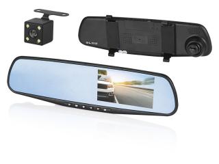 BLOW F600 DVR (Kamera do auta, registrátor jazdy v tvare zrkadla, cúvacia kamera)