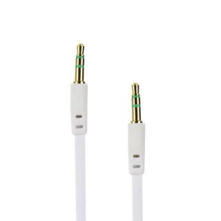 FAC-3,5-1m BOX AUX kábel (Kábel AUX 3,5mm JACK  - biely)