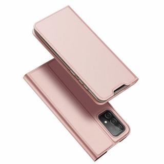 FANCY DIARY DUX DUCIS SKIN puzdro na SAMSUNG A55 5G ružové (Otváracie púzdro na mobilné telefóny DUX DUCIS SKIN)