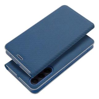 FANCY DIARY LUNA Book Carbon puzdro na SAMSUNG A03s modré (Otváracie púzdro na mobilné telefóny FANCY DIARY)