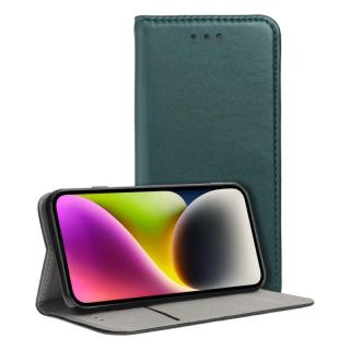 FANCY DIARY MAGNETO puzdro na SAMSUNG A14 5G zelené (Otváracie púzdro na mobilné telefóny FANCY DIARY)
