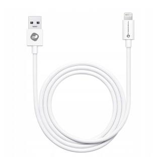 FORCELL C316 TUBE kábel Iphone Lightning 8-pin 1A 1m (Kábel na telefón LIGHTNING Iphone - biely)