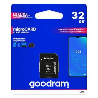 GOODRAM M1AA SD karta 32GB čierna (Pamäťová SD karta 32GB)