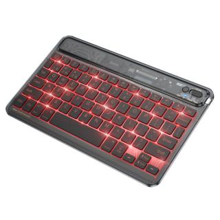 HOCO S55 Transparent Discovery universal BLUETOOTH čierna (Bezdrôtová BLUETOOTH QWERTY klávesnica čierna)