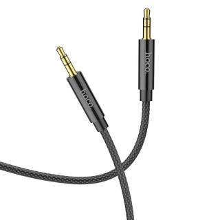 HOCO UPA19 AUX 3,5mm, 2m, čierny (Kábel AUX 3,5mm JACK, 2m čierny)