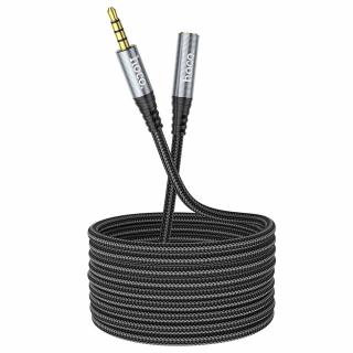 HOCO UPA20 AUX MALE-FEMALE 2m, zelený (Kábel AUX Jack 3,5 mm (samec) na Jack 3,5 mm (samica) )