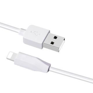 HOCO X1 LIGHTNING, 2m 2,1A biely (Kábel na telefón na koncovku Lightning HOCO X1 - 2 metre - biely)