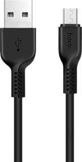 HOCO X20 MICRO USB 3m čierna (Kábel na telefón na koncovku micro USB HOCO X20 - 3 metre - čierny)