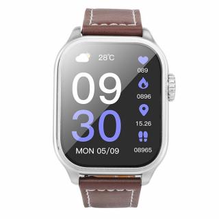 HOCO Y17 Smart Sport WATCH strieborné (Inteligentné hodinky / smart hodinky HOCO Y17 smart sport (možnosť pripojenia z hodiniek) strieborná)