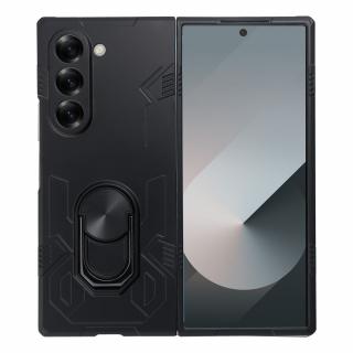 JELLY CASE ARMOR case puzdro na SAMSUNG Z FOLD 6 čierne (Gumené silikónové púzdro JELLY CASE)