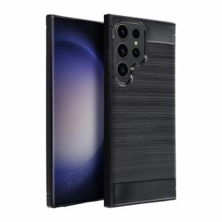 JELLY CASE CARBON puzdro na SAMSUNG A52 čierne (Gumené silikónové púzdro JELLY CASE)