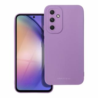 JELLY CASE ROAR LUNA puzdro na SAMSUNG A54 5G fialové (Gumené silikónové púzdro JELLY CASE)
