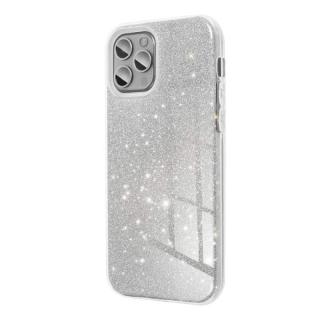 JELLY CASE SHINING puzdro na SAMSUNG S21 PLUS strieborné (Gumené silikónové púzdro JELLY CASE)