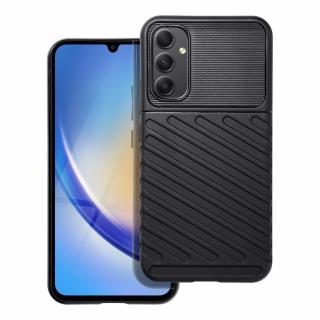 JELLY CASE THUNDER case puzdro na SAMSUNG A32 čierne (Gumené silikónové púzdro JELLY CASE)