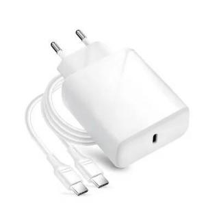 Nabíjačka sieťová FORCELL TFK-TC-25WPD typ C s káblom typ C-typ C 3A 25W (Cestovná nabíjačka Forcell s USB C zásuvkou s káblom Typ C - 3A 25W s funkciou PD a QC 4.0)