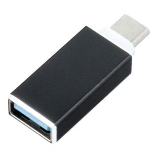 OEM A-OTG-U-T 0052 USB-A-TYP C redukcia universal čierny (OTG adaptér USB A 3.0 (samica) na typ C (samec) čierny)