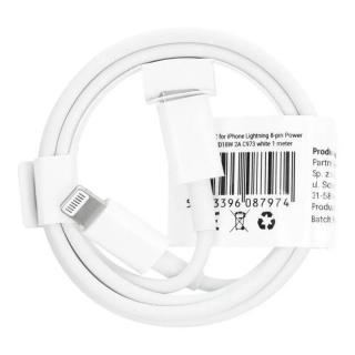 OEM C973 PD18W IPHONE typ C-LIGHTNING 2A 1m kábel IPHONE universal (Kábel na telefón Iphone z typ C na Lightning)