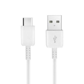 OEM HD21 0048 USB-A – typ C 2A kábel typ C universal 1m biely (Kábel na telefón na koncovku typ C 1m biely)