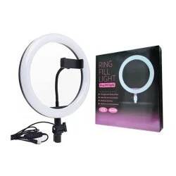 OEM QX-260 0033 LED RING 10" universal (LED RING lampa 10 palcov s držiakom na mobil)
